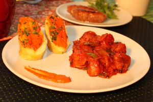 chorizo criollo papas mojo