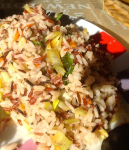 ensalada arroz salvaje