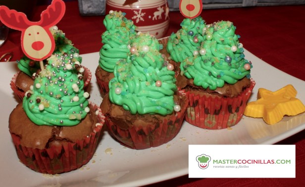 Cupcakes arbol navidad logo
