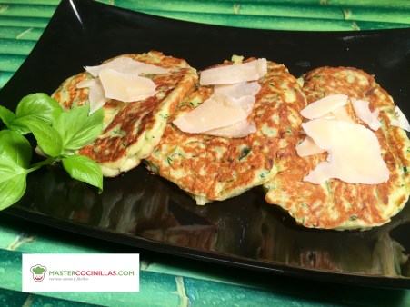 tortitas calabacín parmesano foto