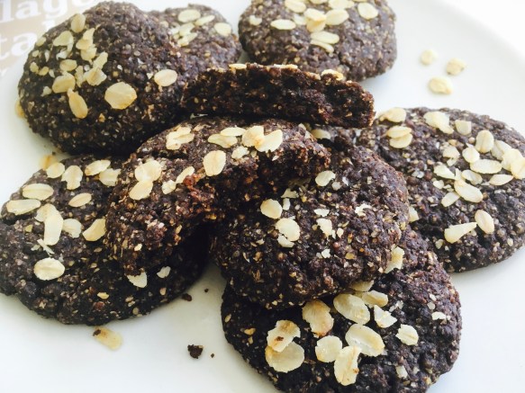 galletas de mijo y algarrobo detalle