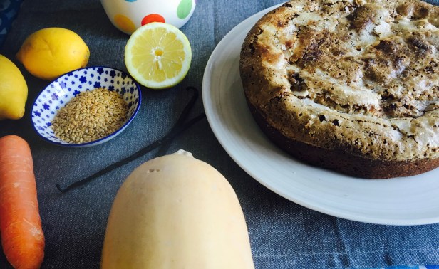 bizcocho sin gluten de semillas calabaza girasol lino